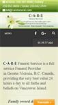 Mobile Screenshot of carefuneral.com